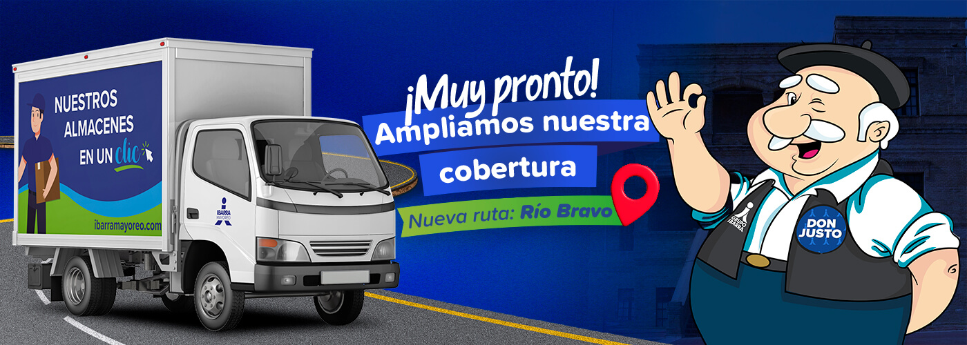 ¡Muy pronto! Ampliamos nuestra cobertura. Nueva ruta: Río Bravo,,,,